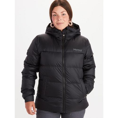 Marmot Guides Jackets - Womens Down Jacket Black CA573681 Canada